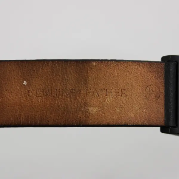 Skagen Ancher SKW6567 Three-Hand Date Watch Black Leather Denmark New Battery