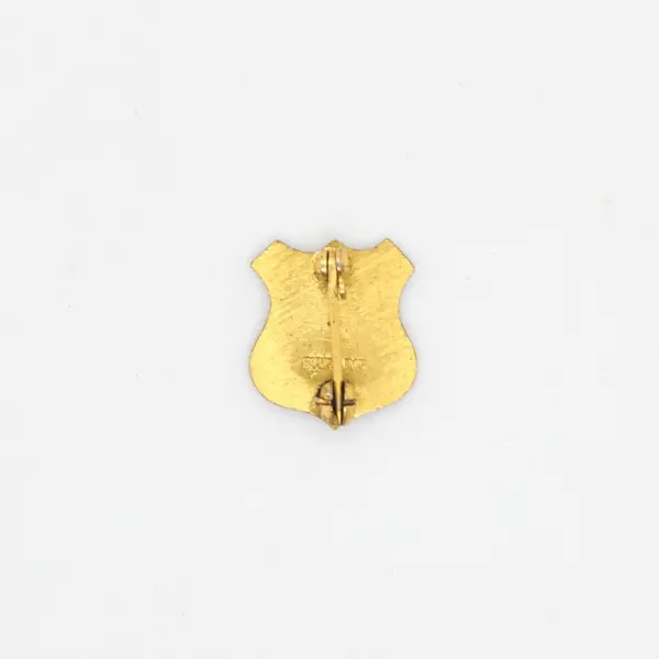 Vintage Royal Ambassadors RA Sterling Shield Pin Religious Enamel