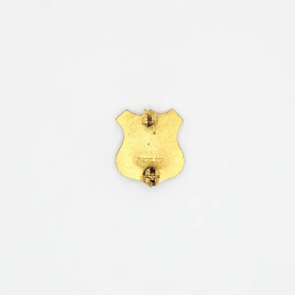 Vintage Royal Ambassadors RA Sterling Shield Pin Religious Enamel