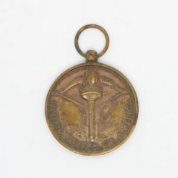 Original Republic of Vietnam Campaign Medal Dragon Bamboo Aged Patina