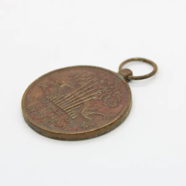 Original Republic of Vietnam Campaign Medal Dragon Bamboo Aged Patina