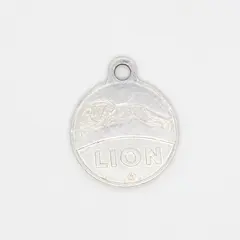 Vintage Lion Oil Lion’s Blend 500 Advertising Key Fob