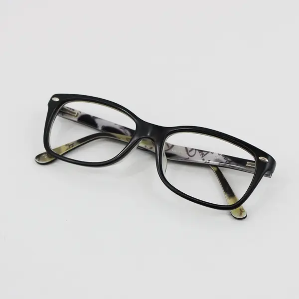 Ray-Ban RB 5228 Black Rectangular Eyeglass Frames No Lenses 53-17