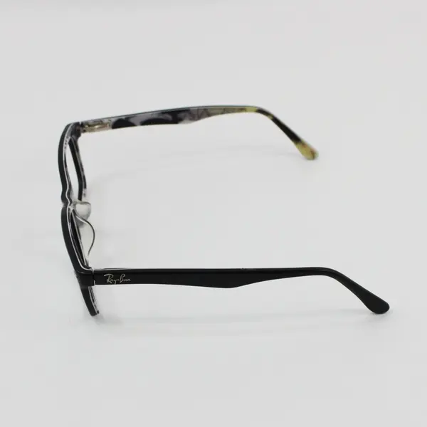 Ray-Ban RB 5228 Black Rectangular Eyeglass Frames No Lenses 53-17