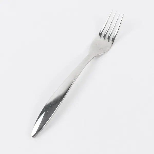 World 240 18/8 Stainless Steel Hammered Dinner Fork 8 in