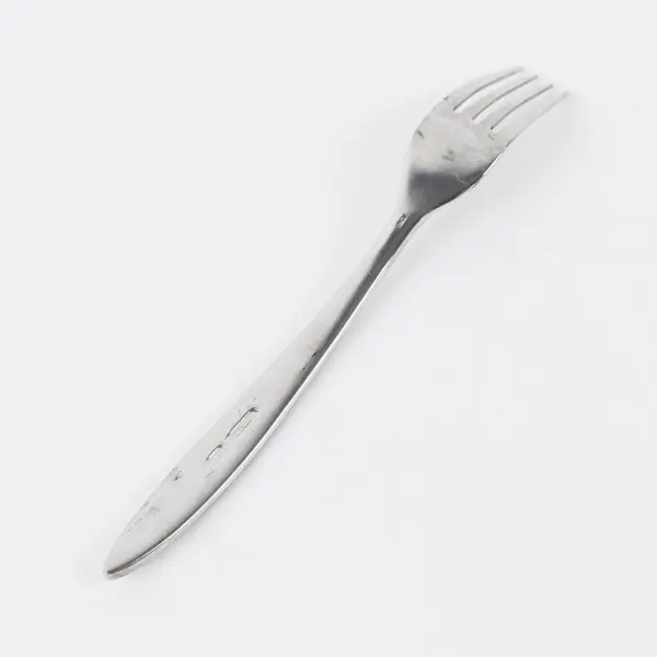 World 240 18/8 Stainless Steel Hammered Dinner Fork 8 in