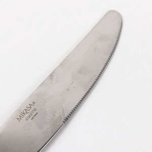 Mikasa Colette Stainless Steel Dinner Knife 9.3 in Single Replacement