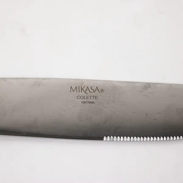 Mikasa Colette Stainless Steel Dinner Knife 9.3 in Single Replacement