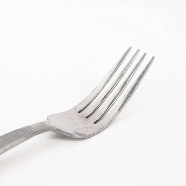 International Stainless China Dinner Fork Stainless Steel Textured Handle 7.5"
