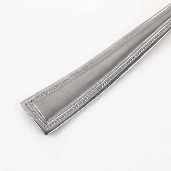 International Stainless China Dinner Fork Stainless Steel Textured Handle 7.5"