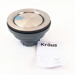 Kraus ST-4 3.5-in Stainless Steel Kitchen Sink Strainer Drain Assembly