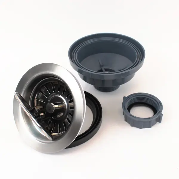 Kraus ST-4 3.5-in Stainless Steel Kitchen Sink Strainer Drain Assembly