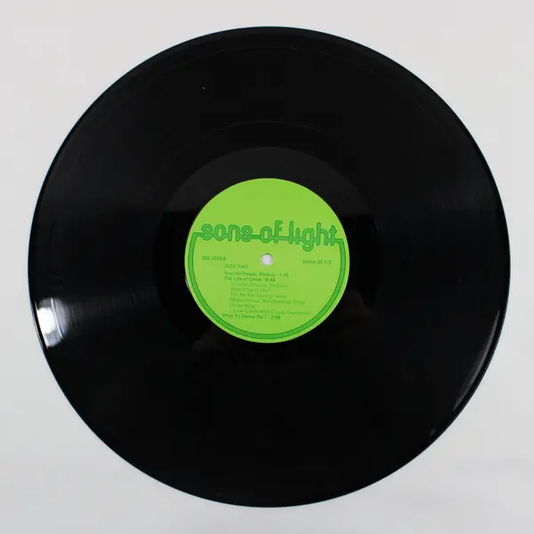Sons of Light Gospel LP Vinyl Record S80-1010 Green Cover