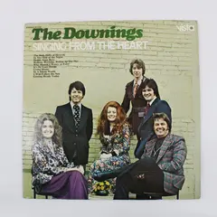 The Downings Singing From the Heart Gospel Vinyl LP 1973 Vista