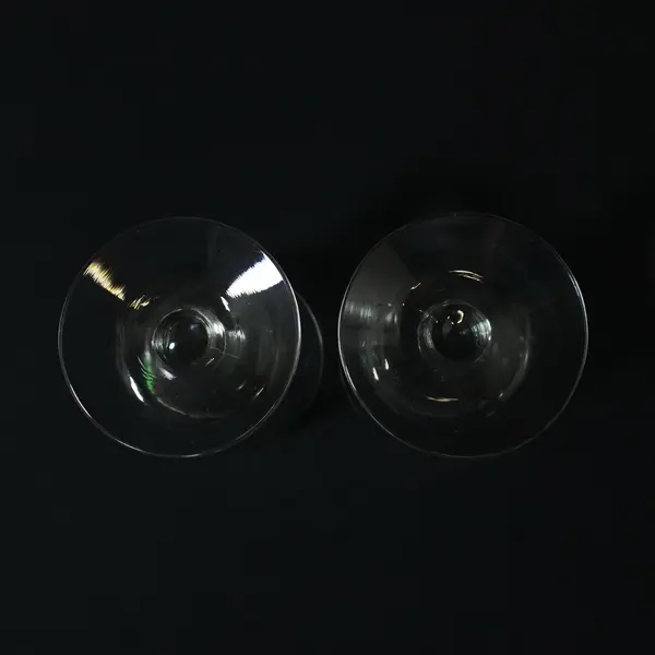 Libbey Georgian Vintage Stemmed Goblet Glasses Set of 2