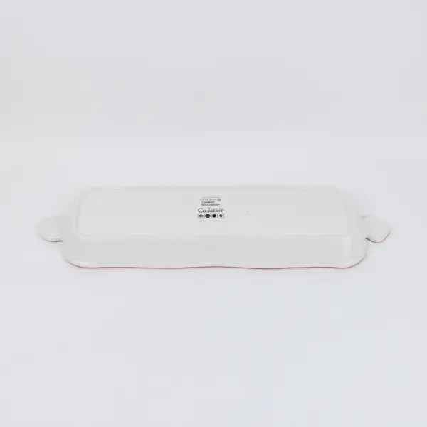 Department 56 Time to Celebrate Christmas Ceramic Rectangular Serving Tray