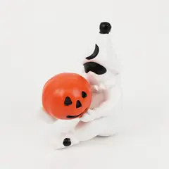 Dept 56 Jack-O'-Lantern Jester Ghost Figurine Halloween Decor