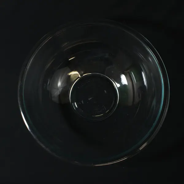 Pyrex No. 326 4 Quart Clear Glass Mixing Bowl