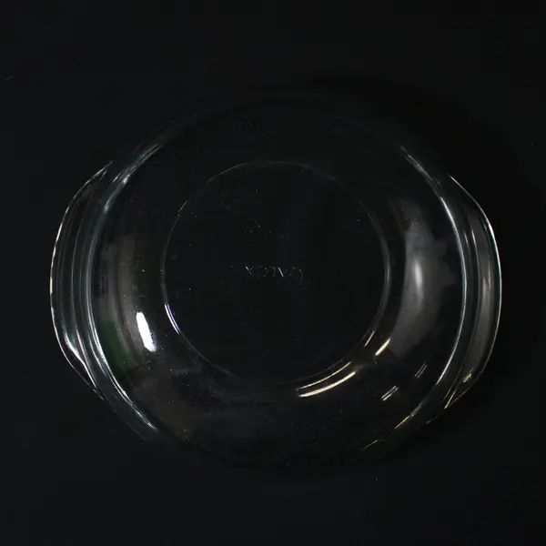 Pyrex #024-S 2 Qt Round Green Tint Glass Mixing Casserole Bowl No Lid