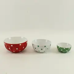 Lot of 3 Boston Warehouse Nesting Bowls Set