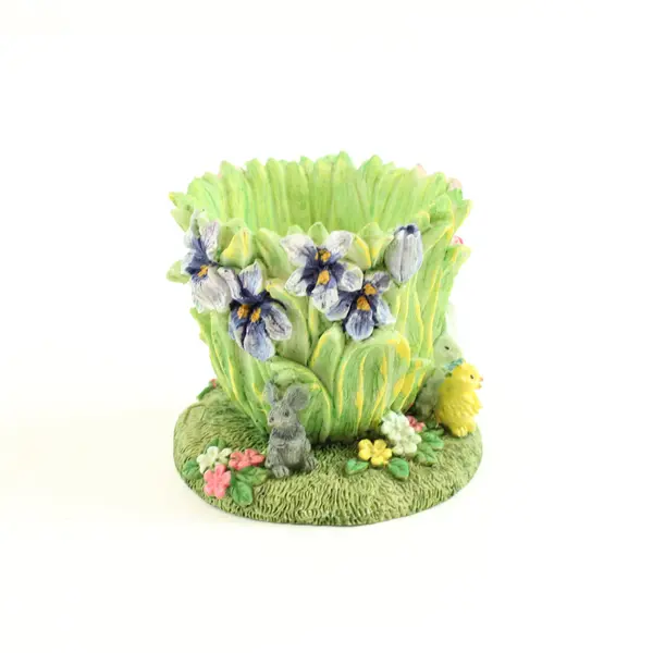 Jaimy Decorative Vase Flower Pot Planter Floral Design