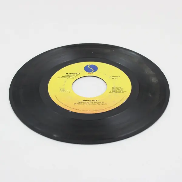 Madonna Open Your Heart White Heat 7-28508 7" Vinyl 45 RPM Sire Record