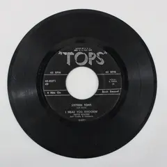 Tops 7-Inch 45 RPM Vinyl: Rock-A-Beatin' Boogie / Sixteen Tons
