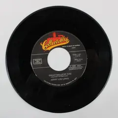 Jerry Lee Lewis Great Balls of Fire/High School Confidential 7" Single 3089