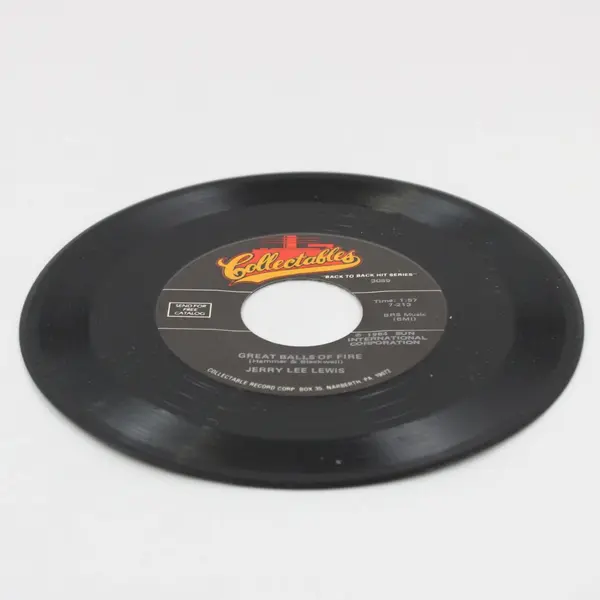 Jerry Lee Lewis Great Balls of Fire/High School Confidential 7" Single 3089