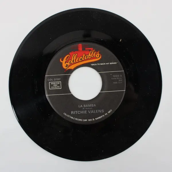 Ritchie Valens Donna/ La Bamba Collectables COL-3197  7" Vinyl Record