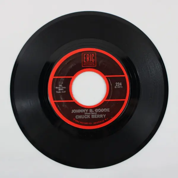 Chuck Berry Johnny B. Goode/ Carol ERIC 7" Vinyl Record