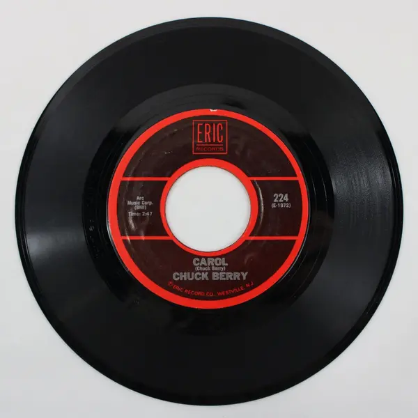 Chuck Berry Johnny B. Goode/ Carol ERIC 7" Vinyl Record