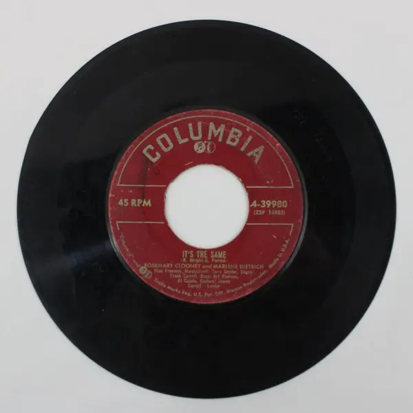 Clooney & Dietrich Columbia 4-39980 It's the Same/Dot's Nice - Donna Fight