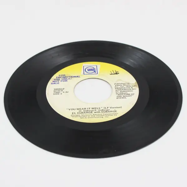 EL DeBarge You Wear It Well Promo 7" Vinyl Record  Gordy