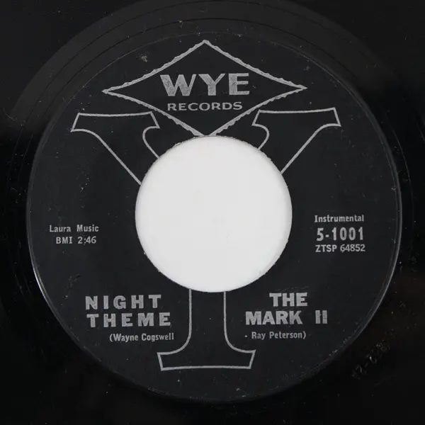 The Mark II Night Theme / Confusion 7" Vinyl Record Wye Records 5-1001
