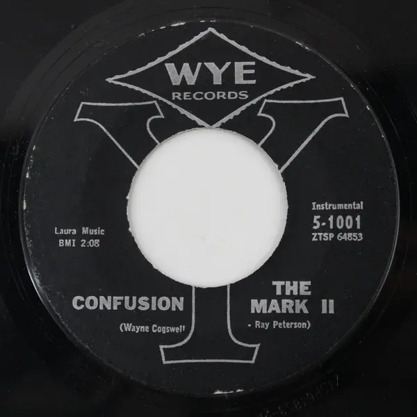 The Mark II Night Theme / Confusion 7" Vinyl Record Wye Records 5-1001