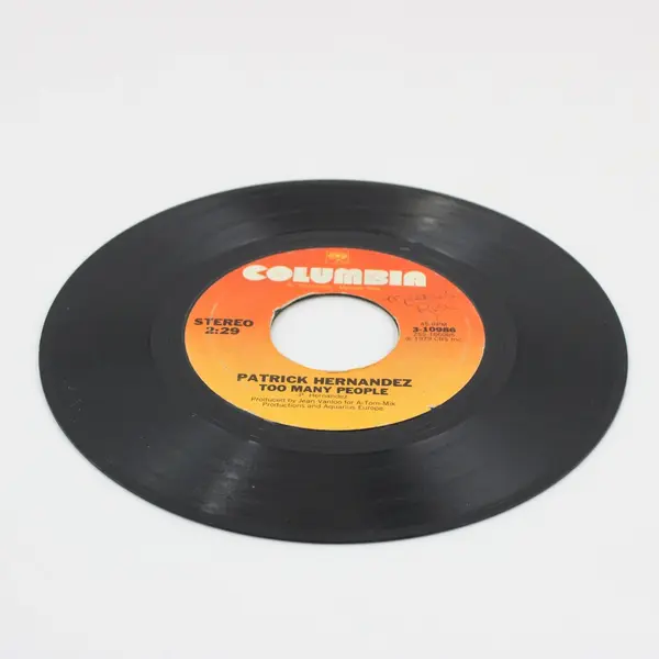 Patrick Hernandez Born To Be Alive/Too Many People  7" Vinyl Record