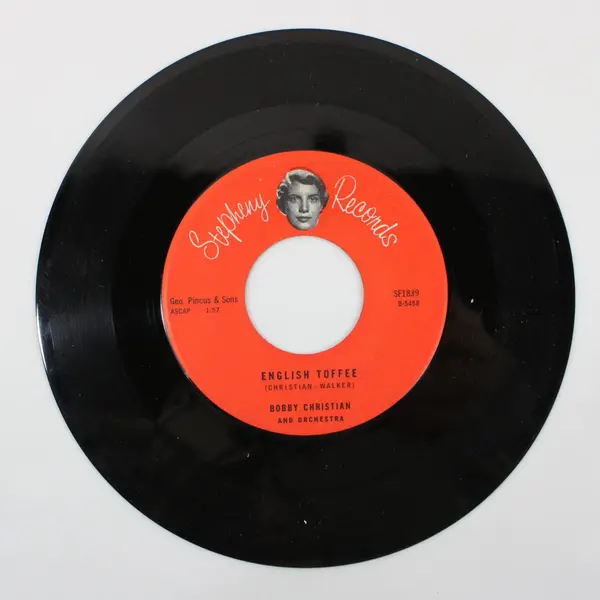 Bobby Christian Jumpin' Jack / English Toffee 7" 45 RPM Record Stepheny Records