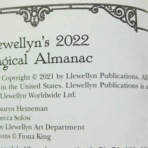 Llewellyn's Magical Almanac 2022 & 2023 Practical Magic Lot of 2