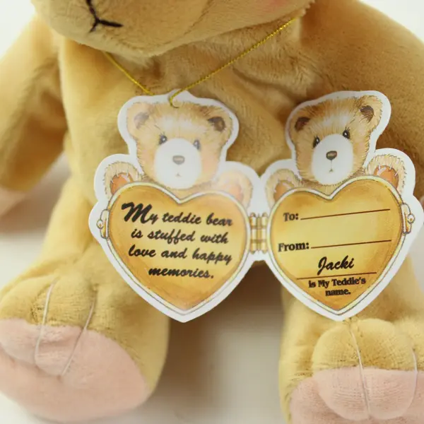 Lot of 3 Enesco Cherished Teddies Jacki Plush Bears 516562