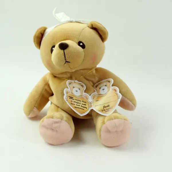 Lot of 3 Enesco Cherished Teddies Jacki Plush Bears 516562