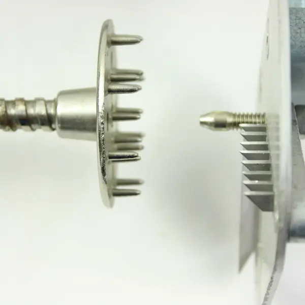 Norpro Apple Peeler Corer Slicer Clamp-On Red Crank