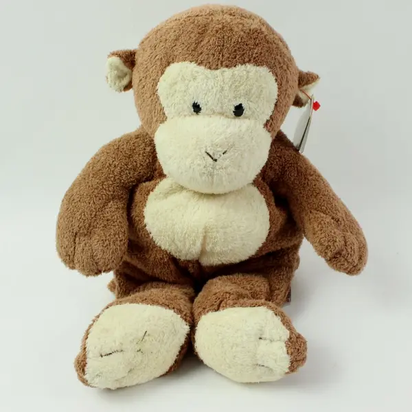 Ty Pluffies Dangles the Monkey 2002 Plush Stuffed Animal with Tag