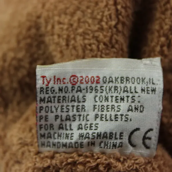 Ty Pluffies Dangles the Monkey 2002 Plush Stuffed Animal with Tag