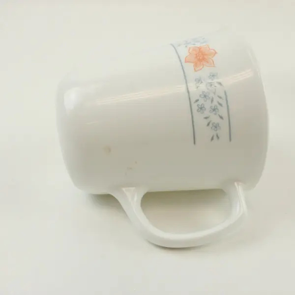 Corning Floral Band Coffee Mugs 3-Piece Matching Set