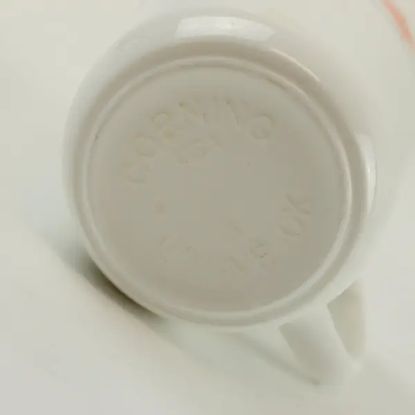 Corning Floral Band Coffee Mugs 3-Piece Matching Set