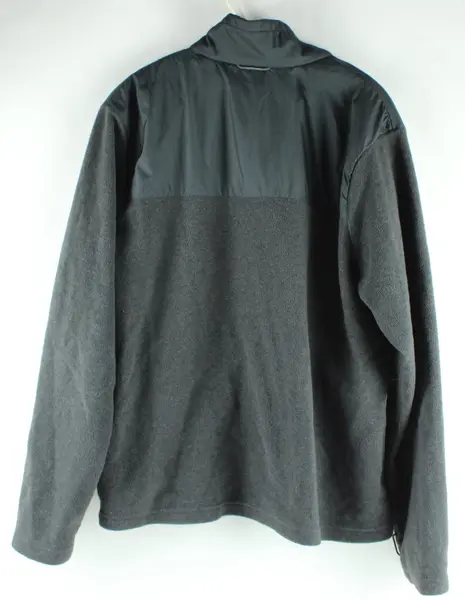 Columbia Men's Large Charcoal Gray Fleece Full Zip Jacket