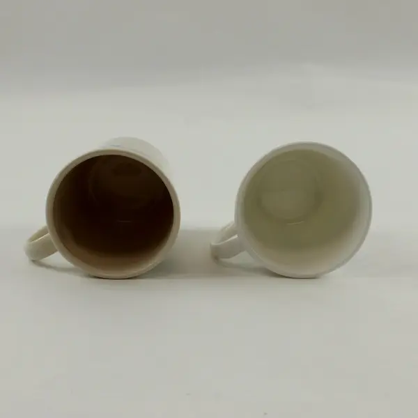 Corning Floral Coffee Mugs Pair of 2 Pink Blue Designs