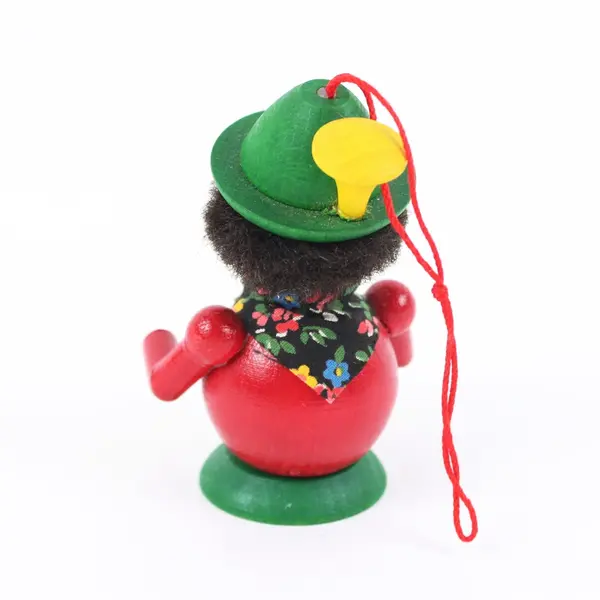 Steinbach German Wooden Man With Beer Ornament 3 Inch FLAWED