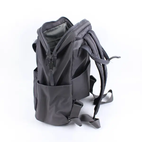Baggallini Dark Gray 14" Laptop Computer Backpack Work Travel Bag